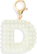 Leith Faux Pearl Initial Bag Charm