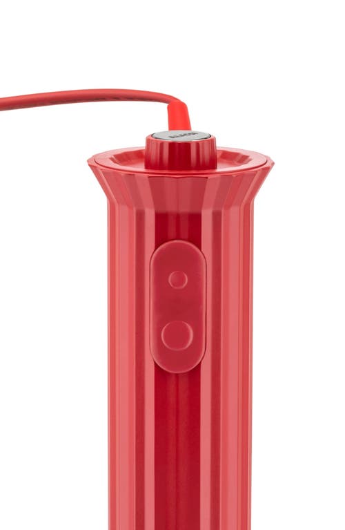 Alessi Plissé Hand Blender Set In Red