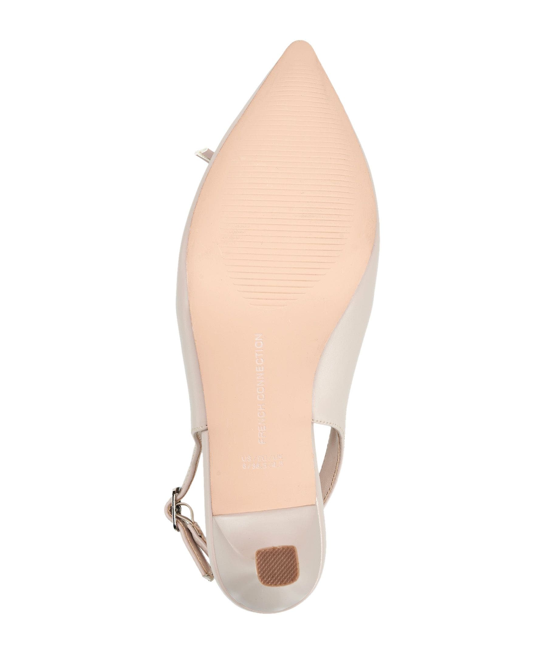 French Connection Brinny Small Bow Kitten Heel, Alternate, color, Nude