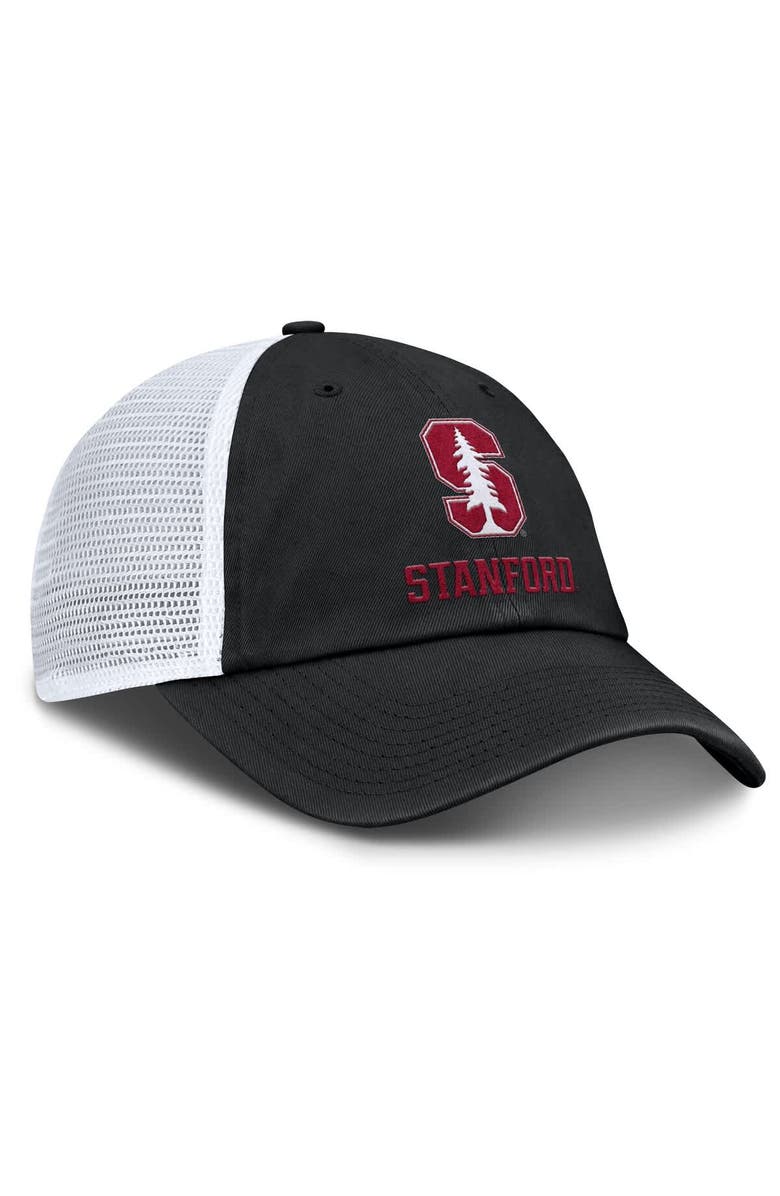 Nike Men's Nike Black Stanford Cardinal Club Trucker Adjustable Hat, Alternate, color,