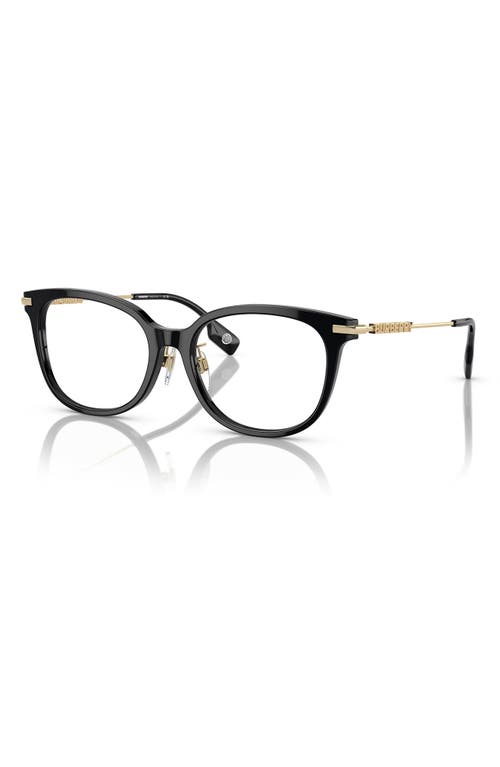 Burberry 53mm Phantos Optical Glasses In Black
