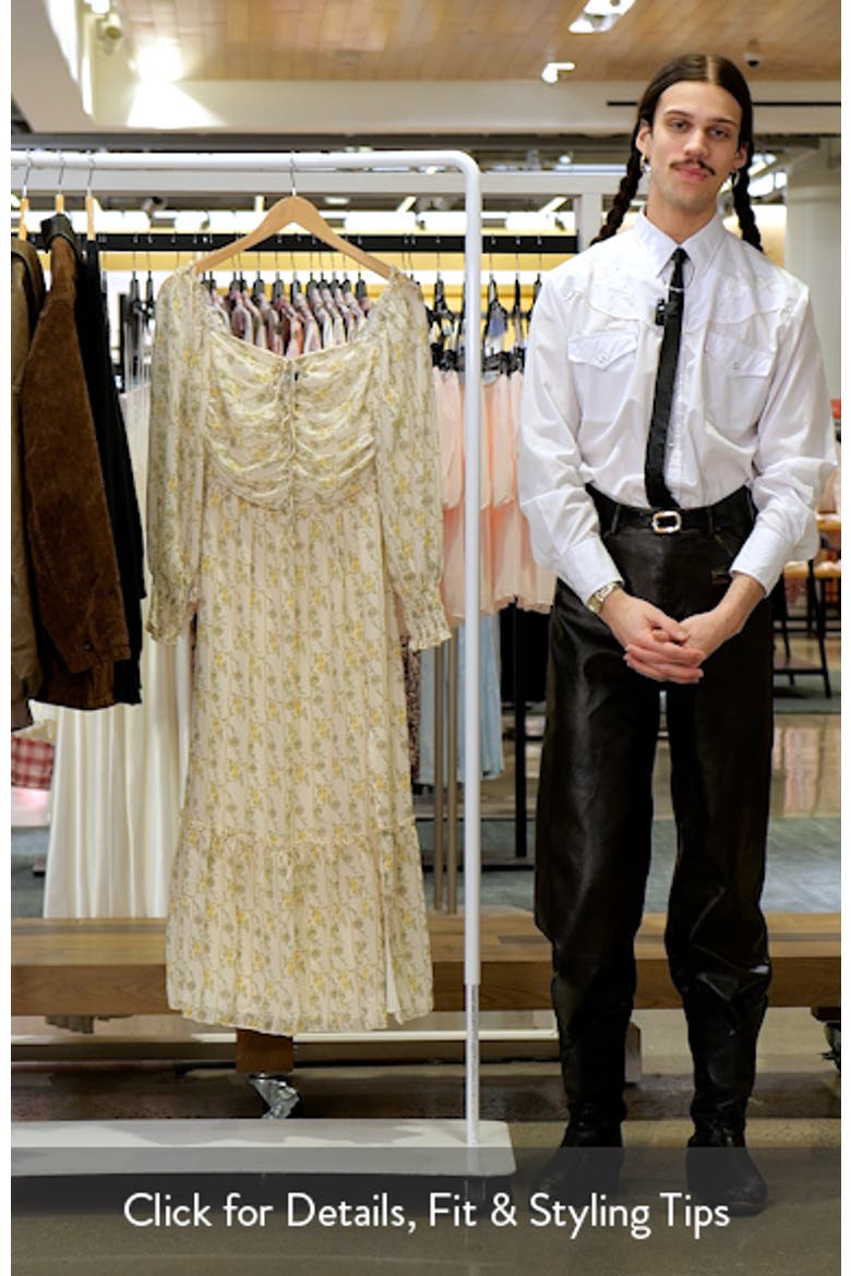 Keziah Long Sleeve Maxi Dress video