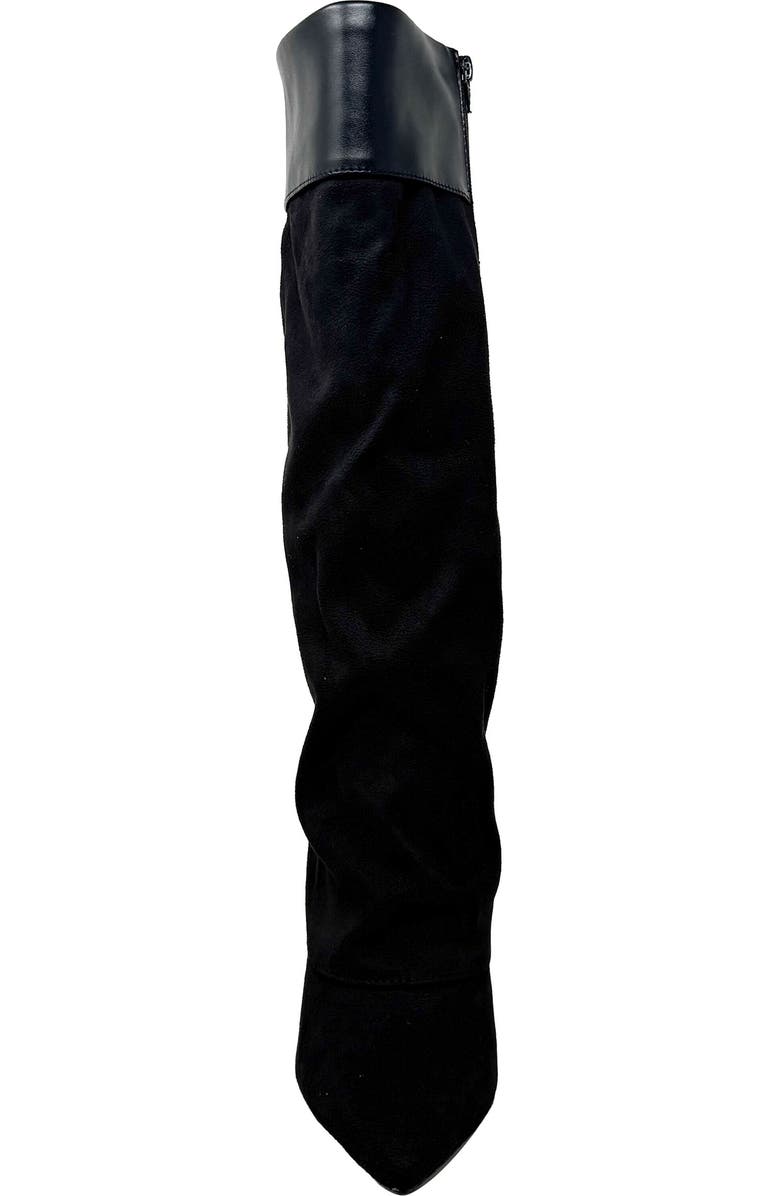 CHASE AND CHLOE Slouch Boot, Alternate, color, Black