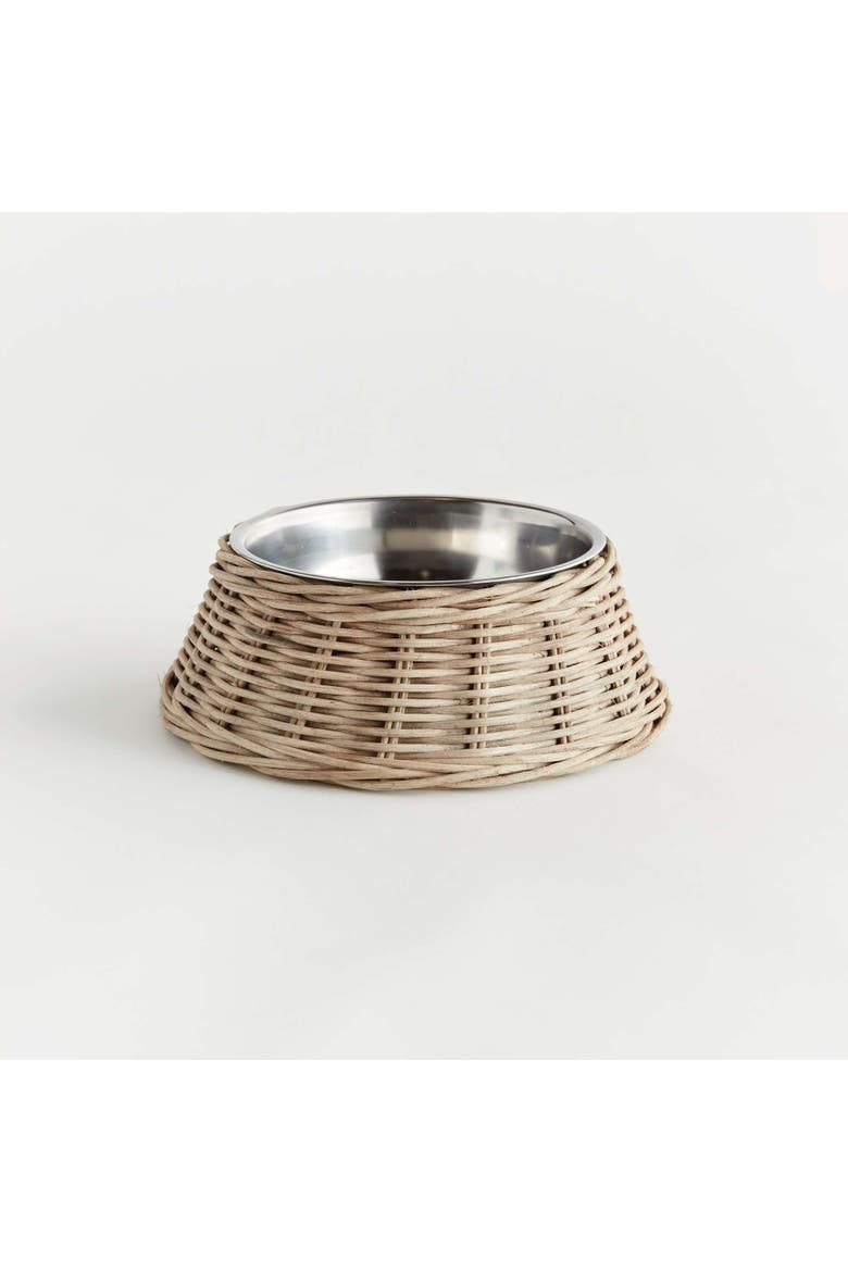 Normandy Pet Bowl Large, Alternate, color, Brown