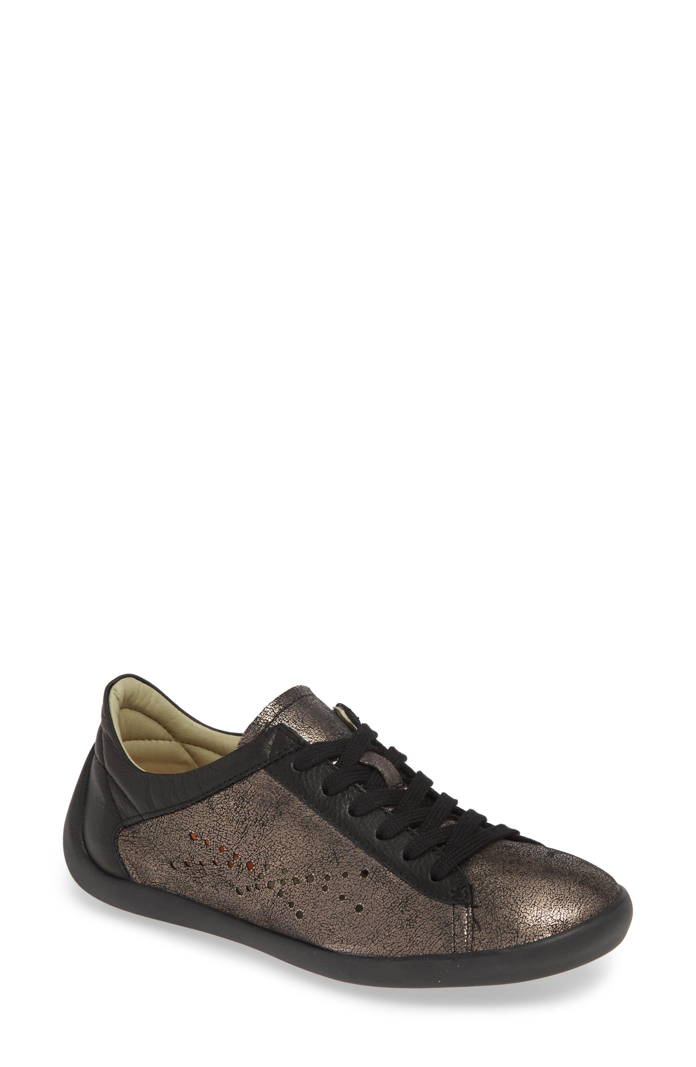 Softinos by Fly London Nie Perforated Low Top Sneaker, Alternate, color, 