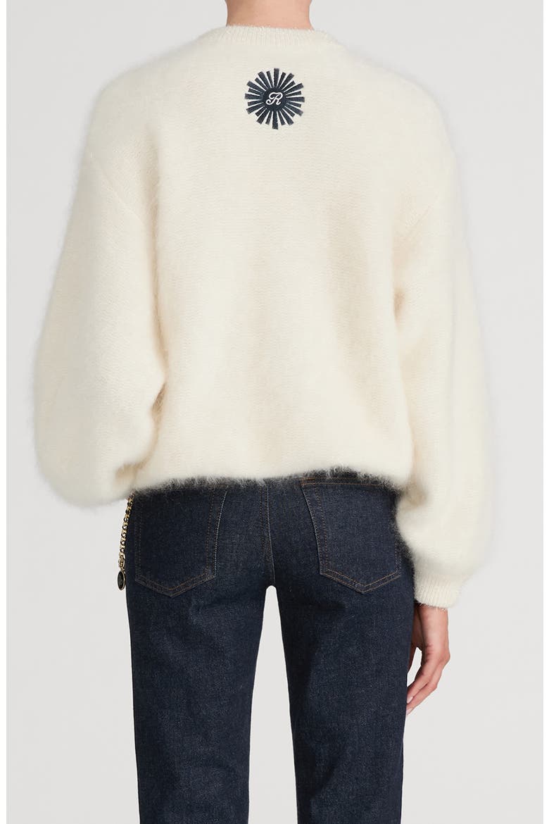 x The Ritz Paris Cashmere Blend Glow Sweater, Alternate, color, CLOUD