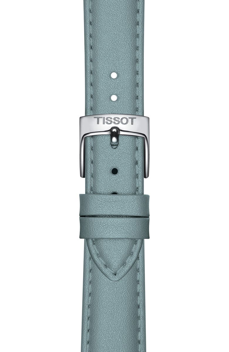 Tissot T-Classic Carson Premium Moonphase Leather Strap Watch, 32mm, Alternate, color,