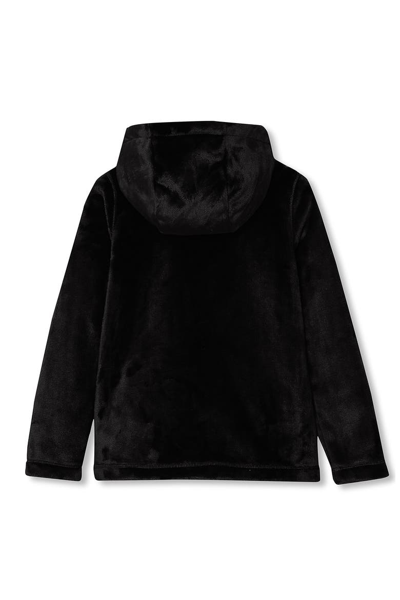 Girls Softest Fleece Hoodie, Alternate, color, Black