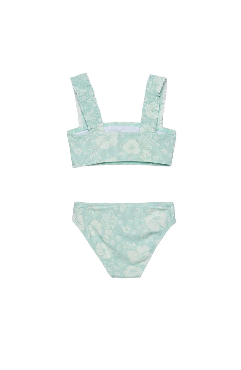 Gottex Kids California Dreams Textured Swim Set, Alternate, color, Green