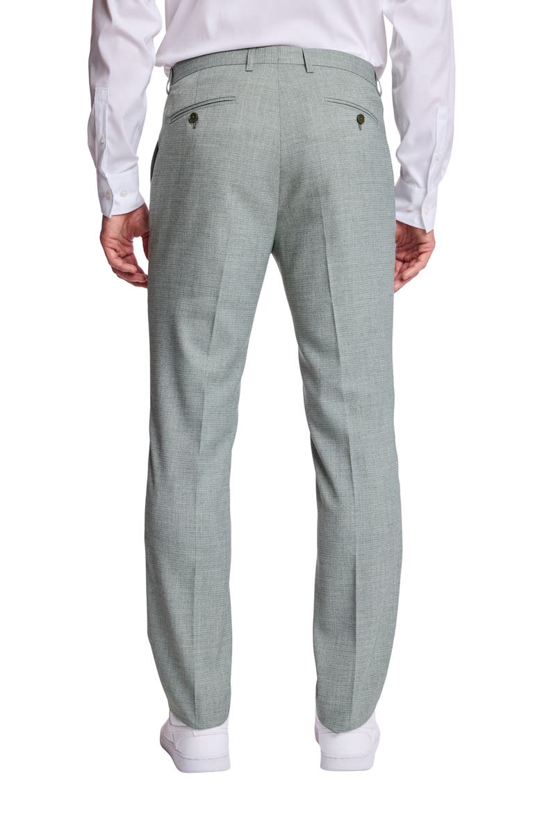 Downing Slim Fit Dress Pants, Alternate, color, MINTED SAGE