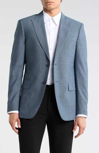 John Varvatos Star USA Check Two-Button Sport Coat
