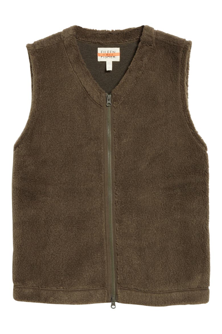 Recycled Polyester Fleece Vest (Nordstrom Exclusive), Main, color, SURPLUS