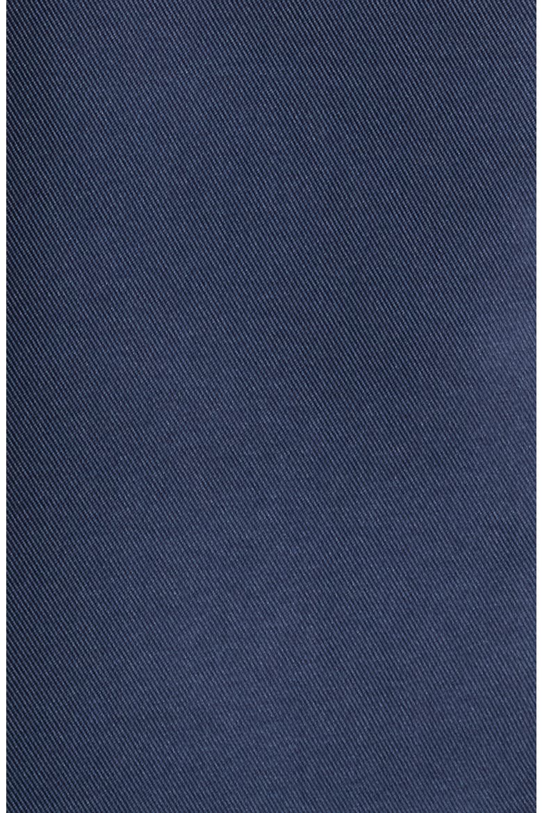 Short Sleeve Belted A-Line Satin Shirtdress, Alternate, color, NAVY