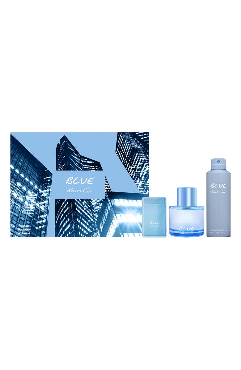 Kenneth Cole Blue Eau de Toilette 3-Piece Set, Alternate, color,