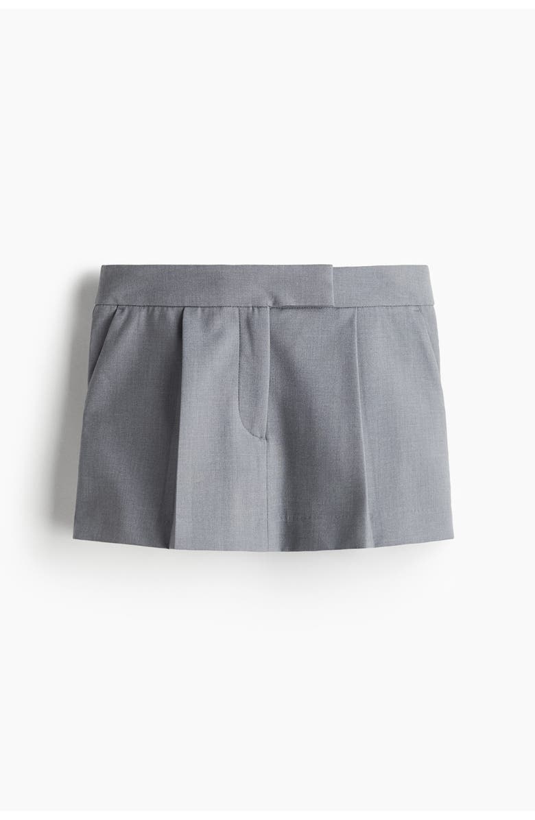 H&M Tailored Mini Skort, Main, color, 