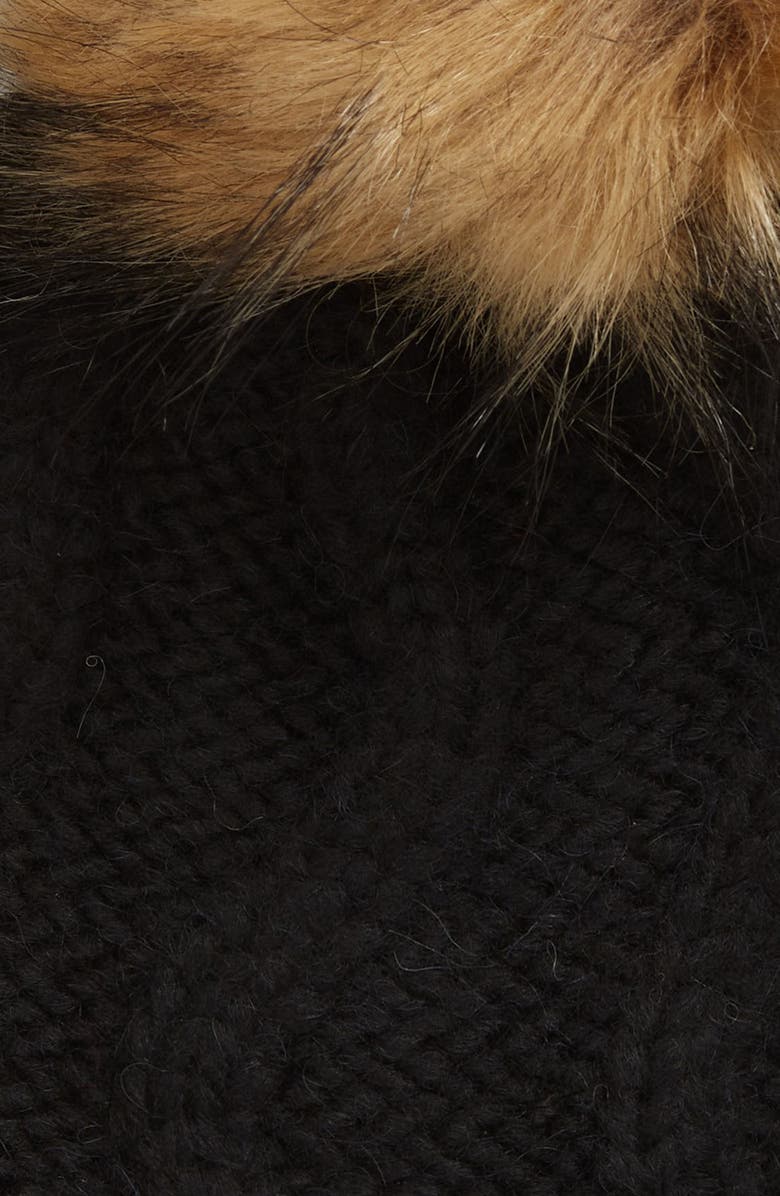 Sh*t That I Knit The Beacon Alpaca Blend Beanie with Faux Fur Pom, Alternate, color, 