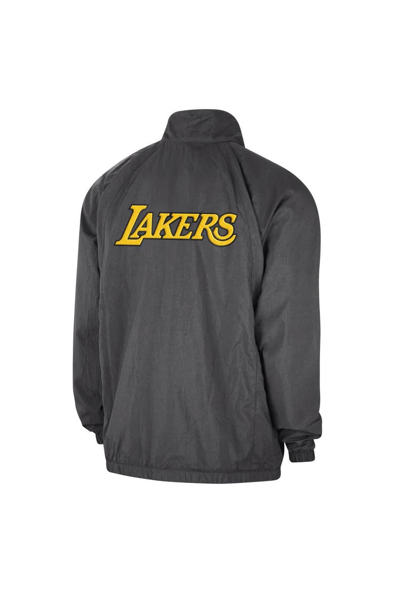 Men's Jordan Brand Gray Los Angeles Lakers Courtside Statement
