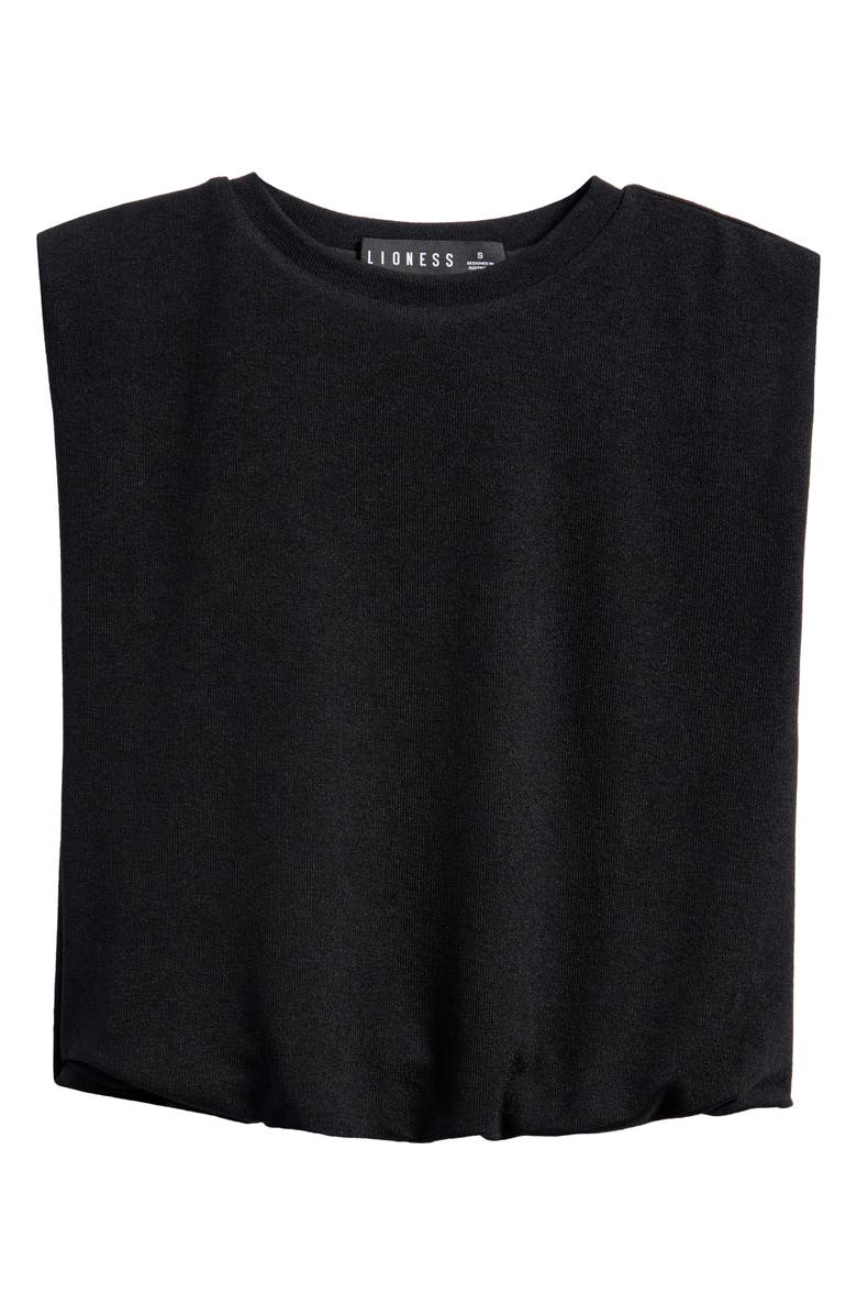 LIONESS Field of Dreams Bubble Hem Crop Top, Alternate, color,