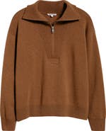 Brooklyn Industries Half Zip Polo Sweater