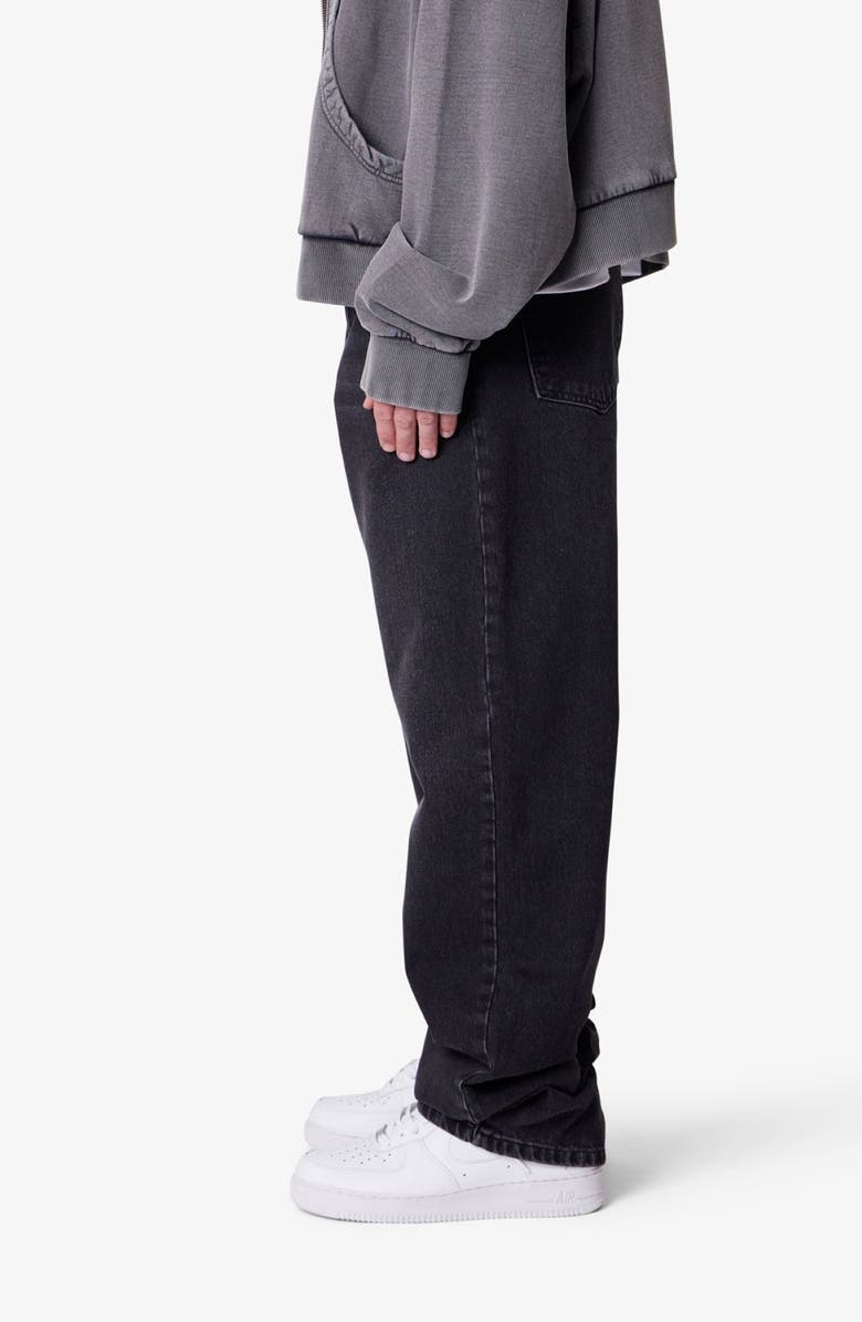 mnml Ultra Baggy Jeans, Alternate, color, Stone Wash Black