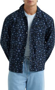 Lee Floral Print Denim Jacket