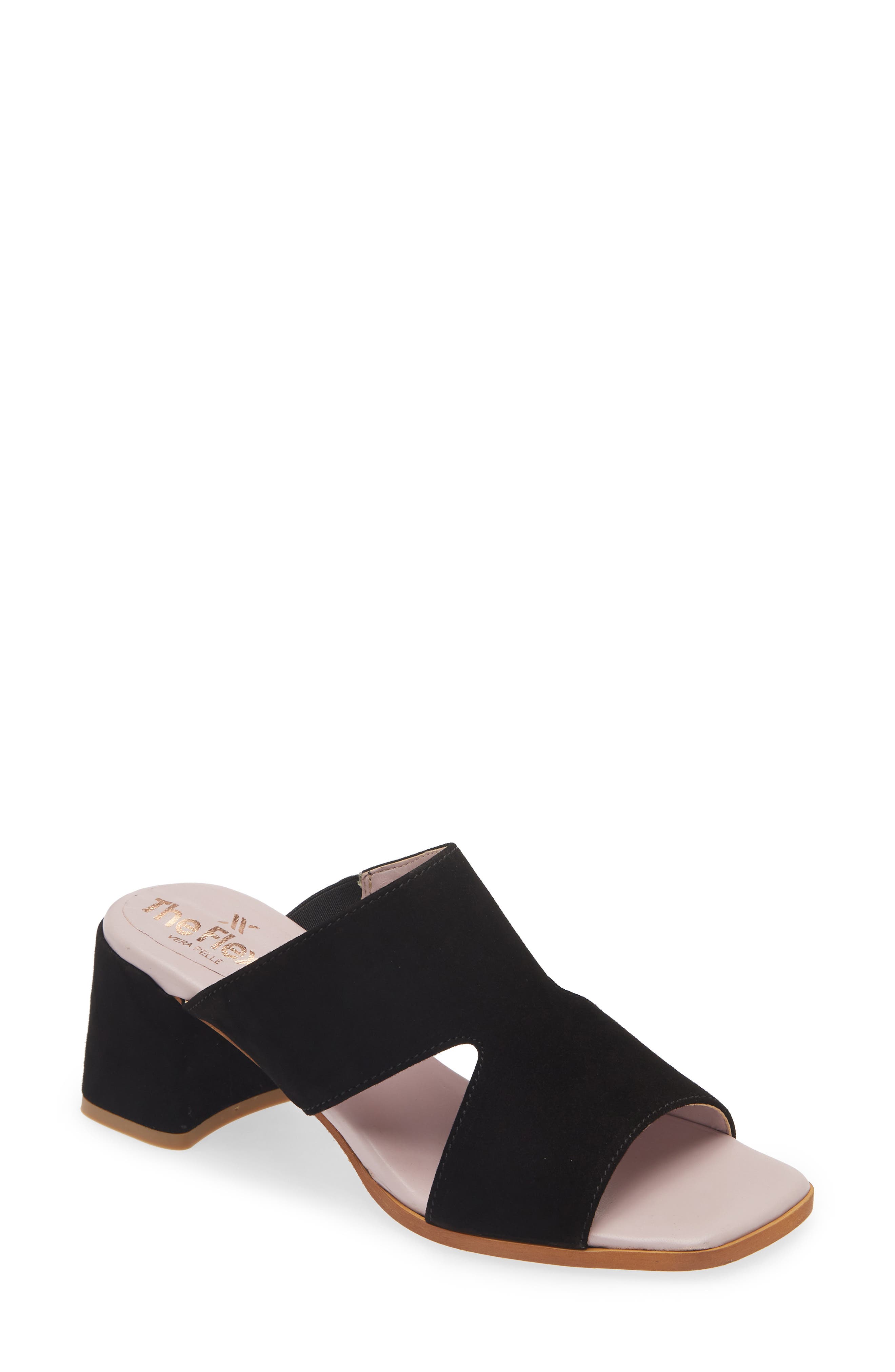 The FLEXX Femie Slide Sandal, Main, color, Black