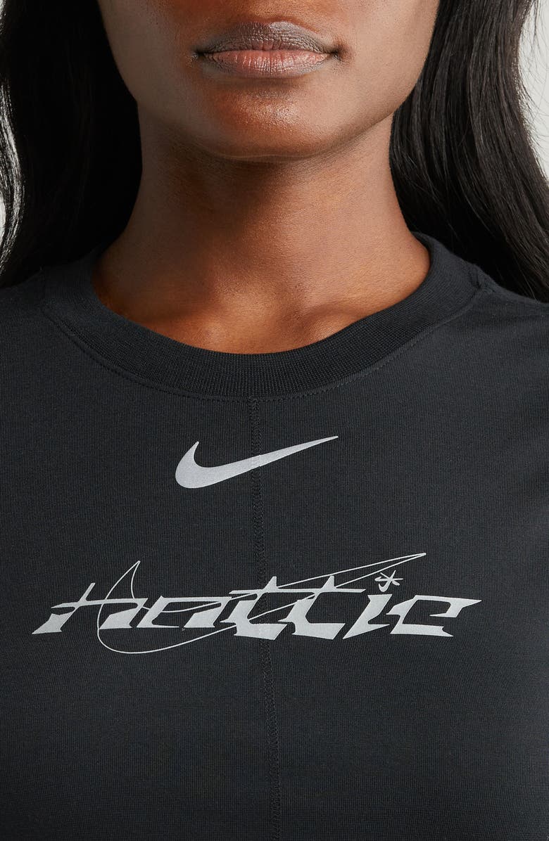 Nike x Megan Thee Stallion Graphic Crop T-Shirt, Alternate, color, 