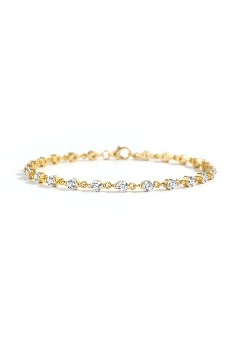 Wrapped in Crystals Bracelet, Alternate, color, 925 Sterling Silver
