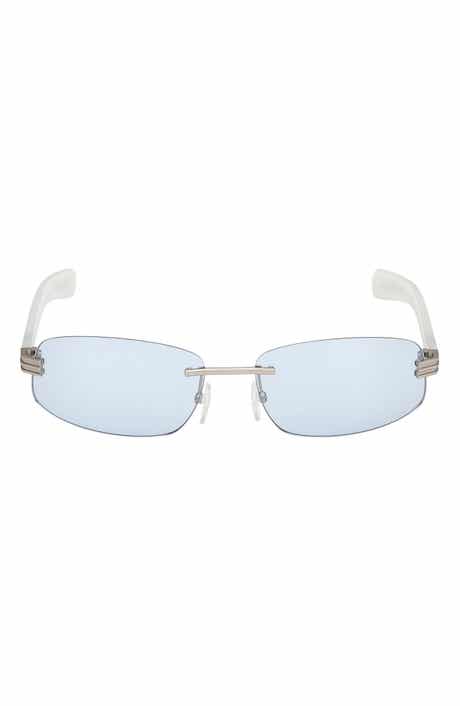 adidas 61mm Rectangular Sunglasses