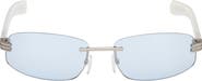 adidas 61mm Rectangular Sunglasses