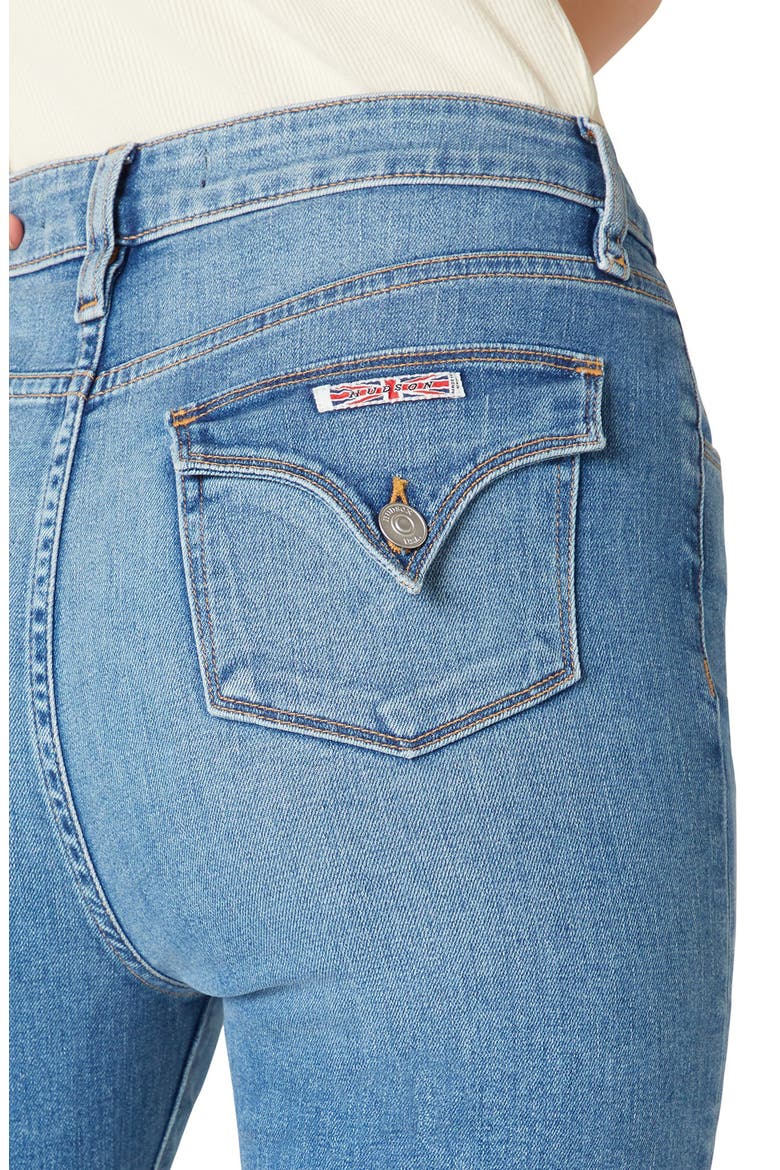 Jeans Holly High Waist Flap Pocket Flare Leg Jeans, Alternate, color, DREAM LOVER