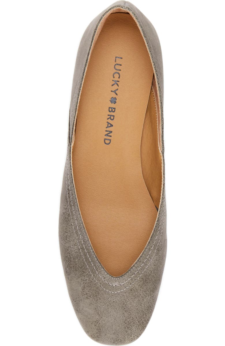 Lucky Brand Alba Skimmer, Alternate, color, Titanium