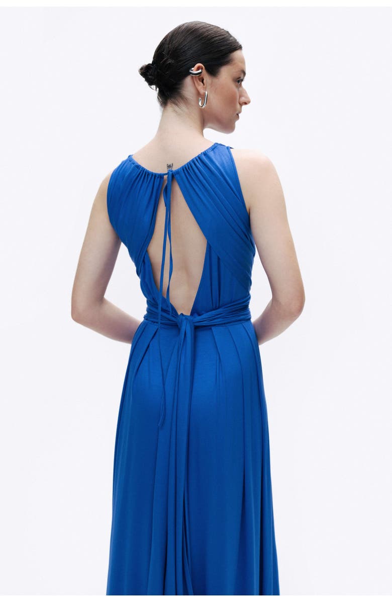 Nocturne Maxi Dress with Belt Detail, Alternate, color, 