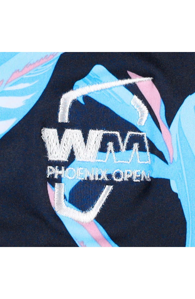 PUMA Men's Puma x PTC Navy WM Phoenix Open Floral MATTR Polo, Alternate, color, Navy