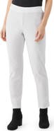 Eileen Fisher Slim Ankle Stretch Crepe Pants