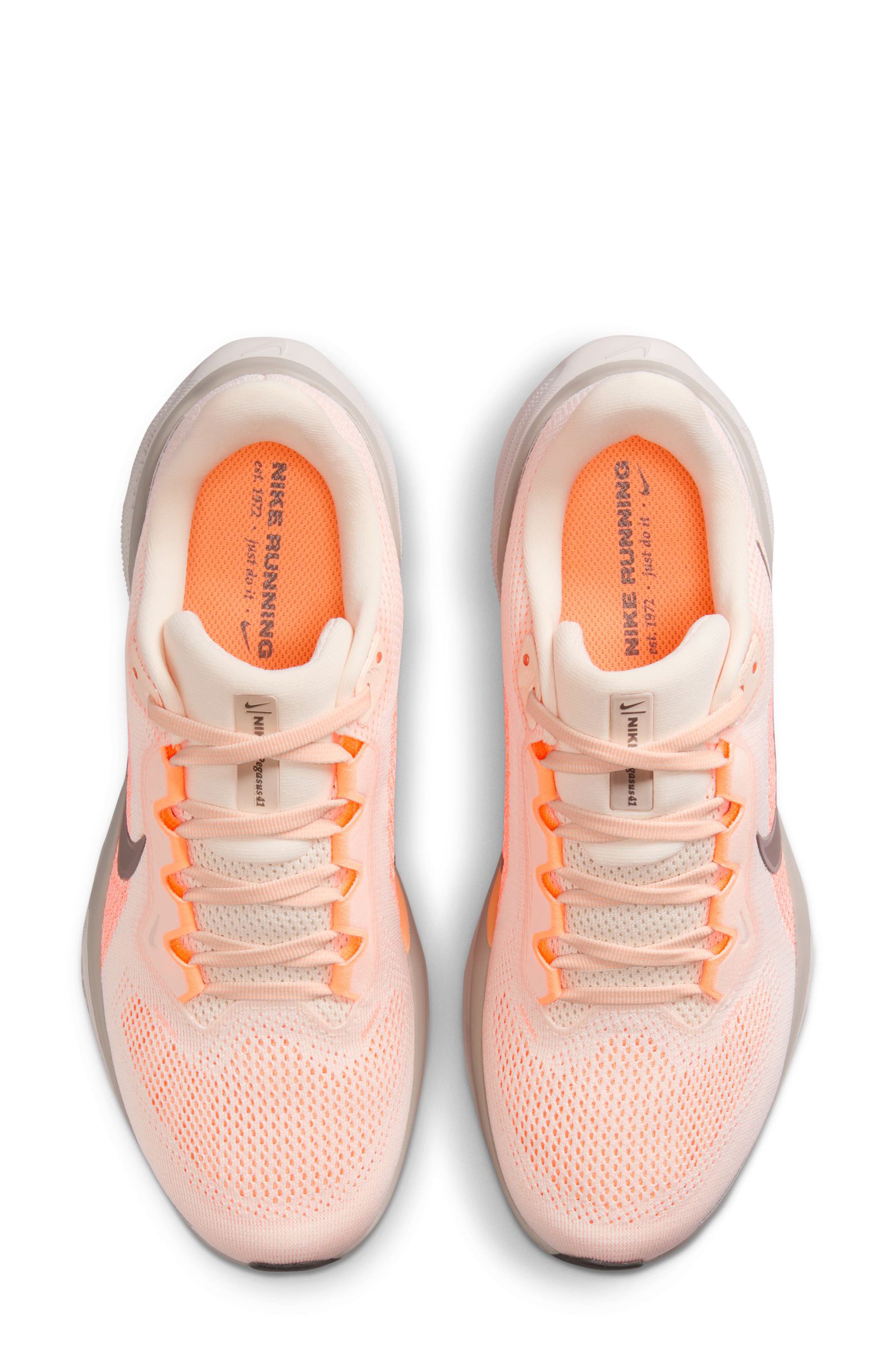 Nike Air Zoom Pegasus 41 Running Shoe, Alternate, color, Guava Ice/ Cave Stone