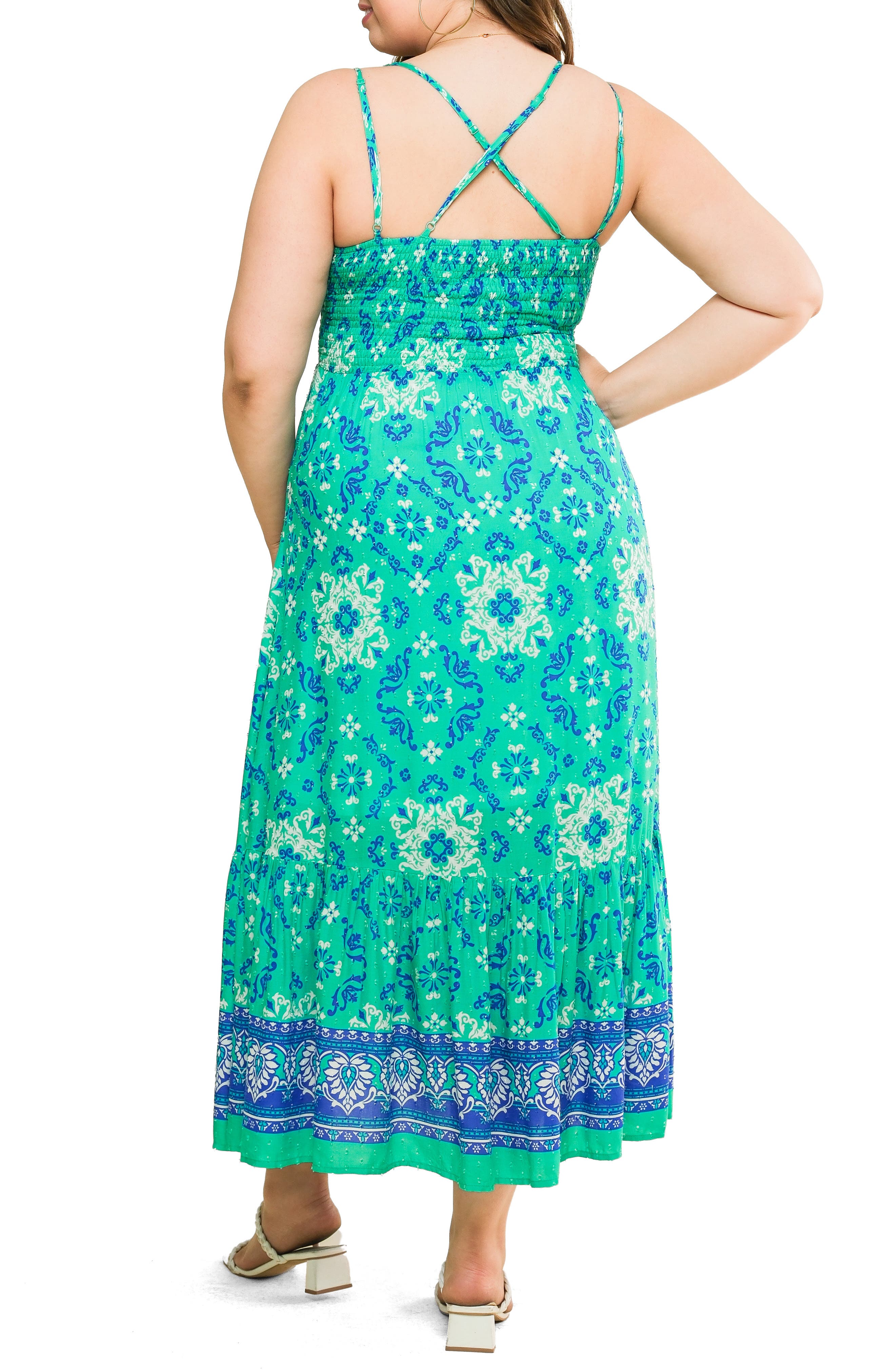 Print Maxi Dress - image 2