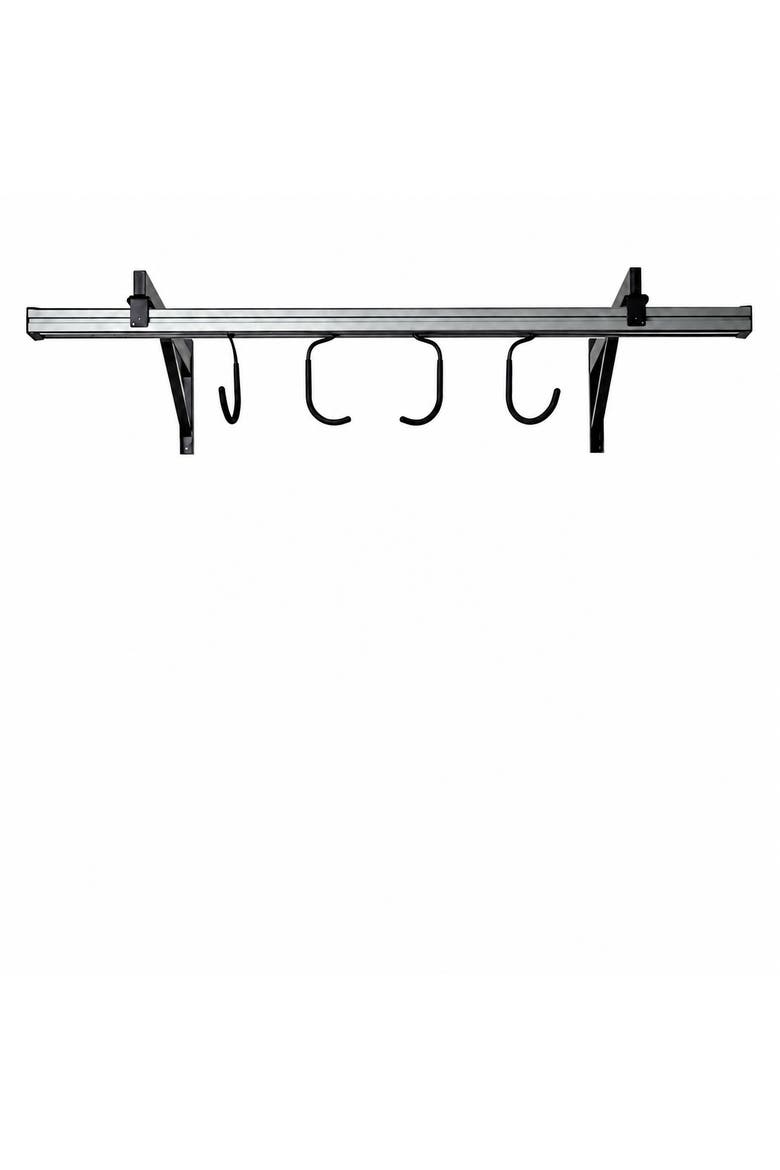 CycleSlide - Wall Mounted Bike Storage - 1 - 4 Bikes, Alternate, color, Grey
