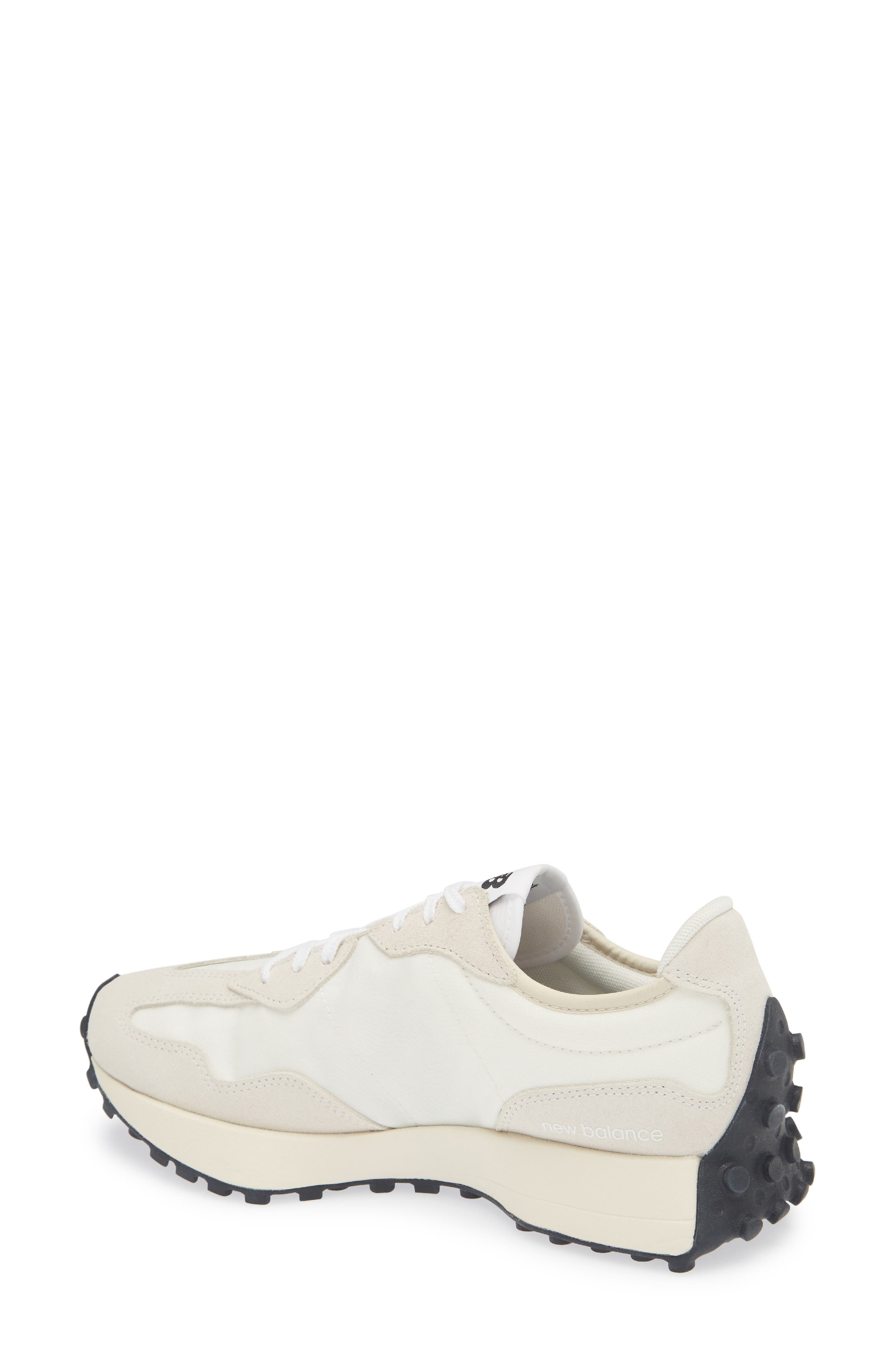 327 Sneaker, Alternate, color, WHITE/ BLACK