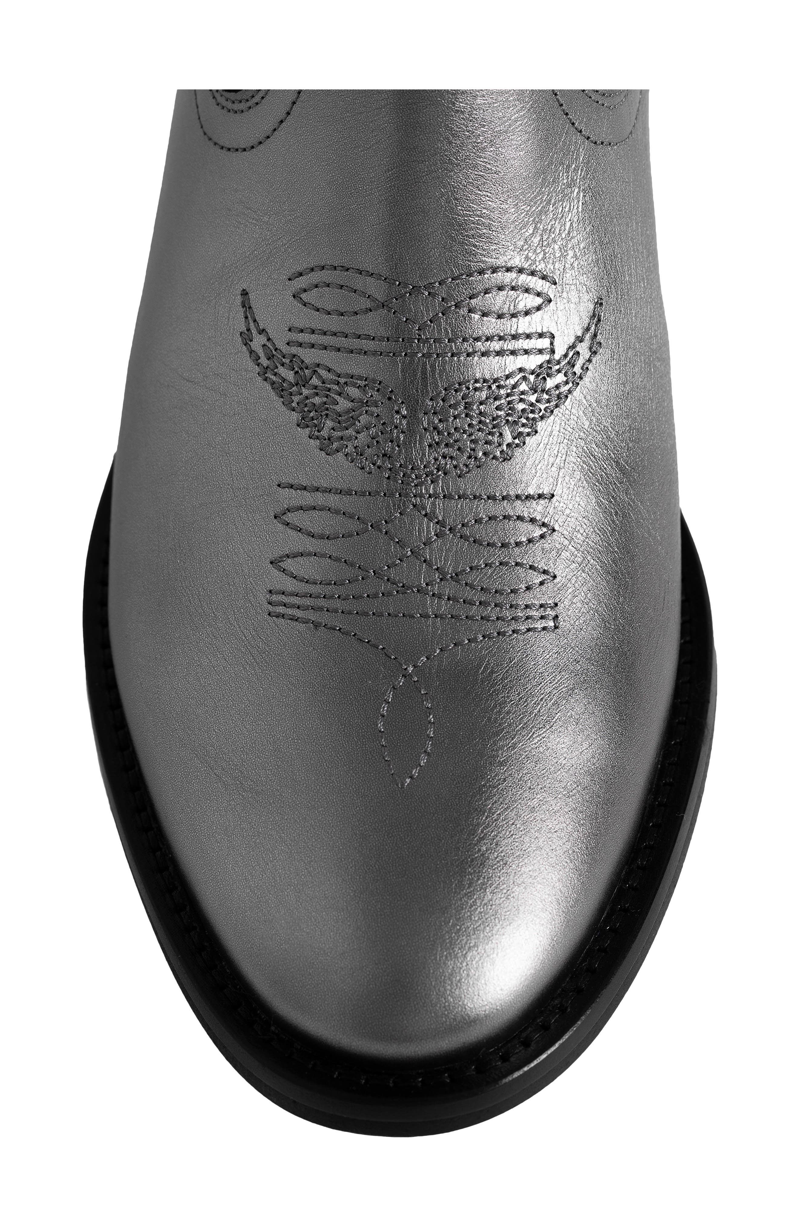 Tex Low Western Bootie, Alternate, color, GUN