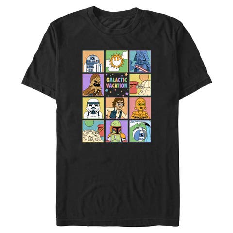 Men's Star Wars Galactic Vacation  Graphic T-Shirt