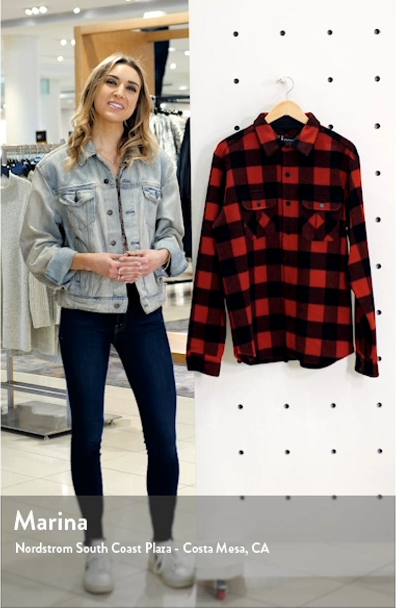 Anchor Line Flannel Shirt Jacket, sales video thumbnail