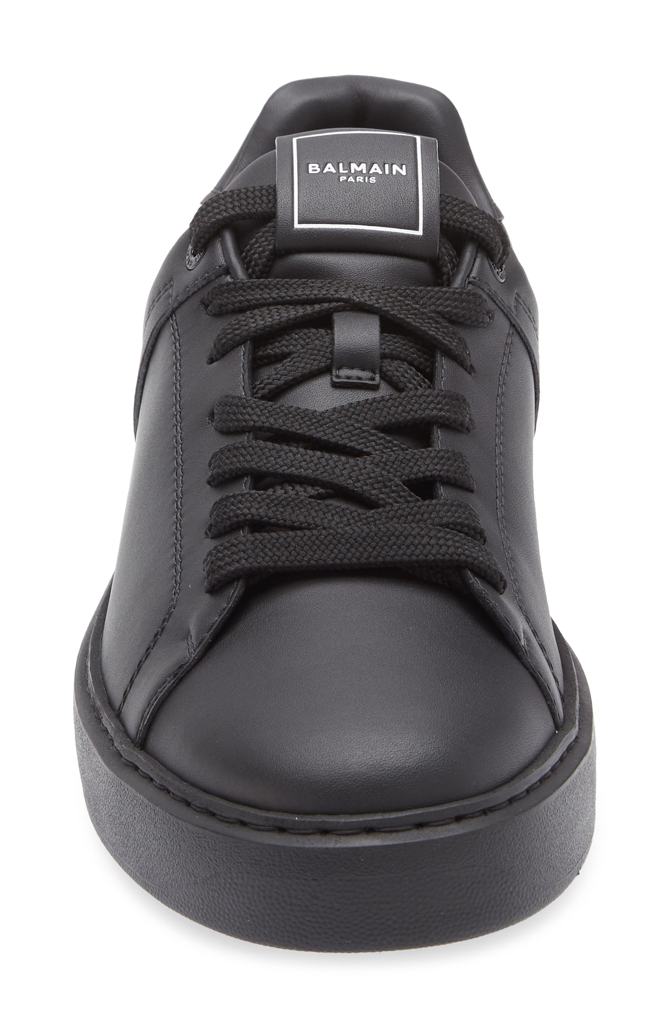 Balmain B-Court Trainer, Alternate, color, 0Pa Black