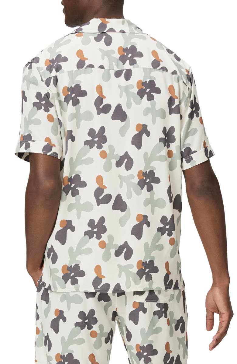 PAIGE Landon Short Sleeve Button-Up Shirt, Alternate, color, 