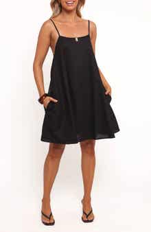 Petal & Pup Silvia Cotton & Linen A-Line Dress