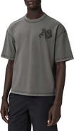 AllSaints Insignia Logo Appliqué Organic Cotton T-Shirt