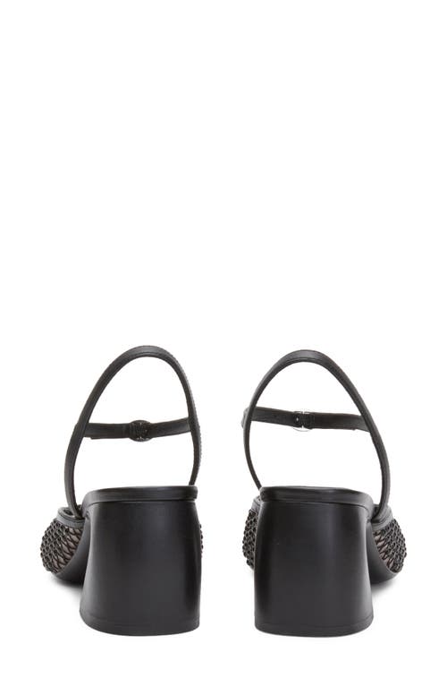 3.1 Phillip Lim Ankle Strap Crescent Heel Pump In Black