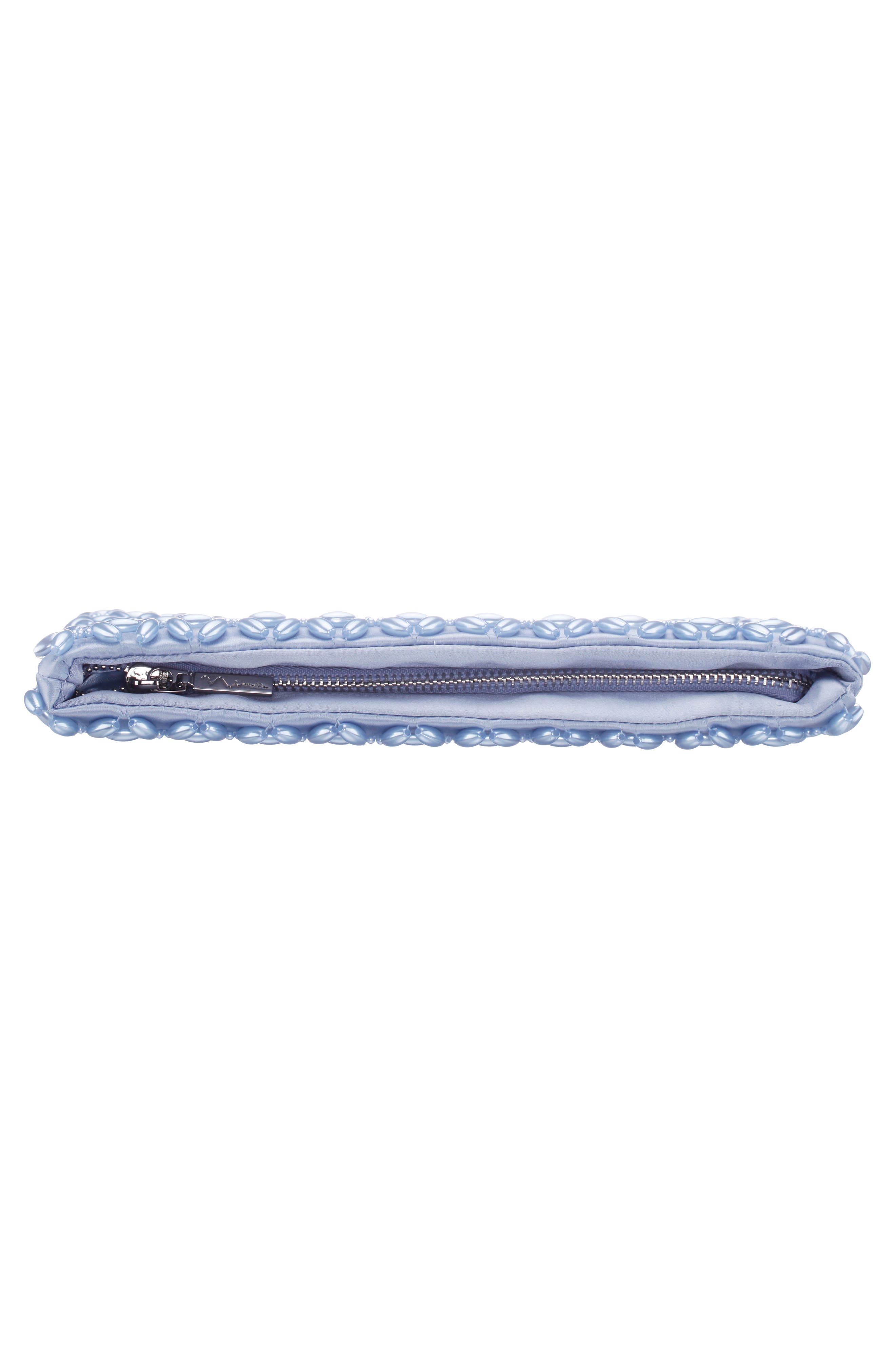 Nina Rivera Clutch, Alternate, color, Icy Blue
