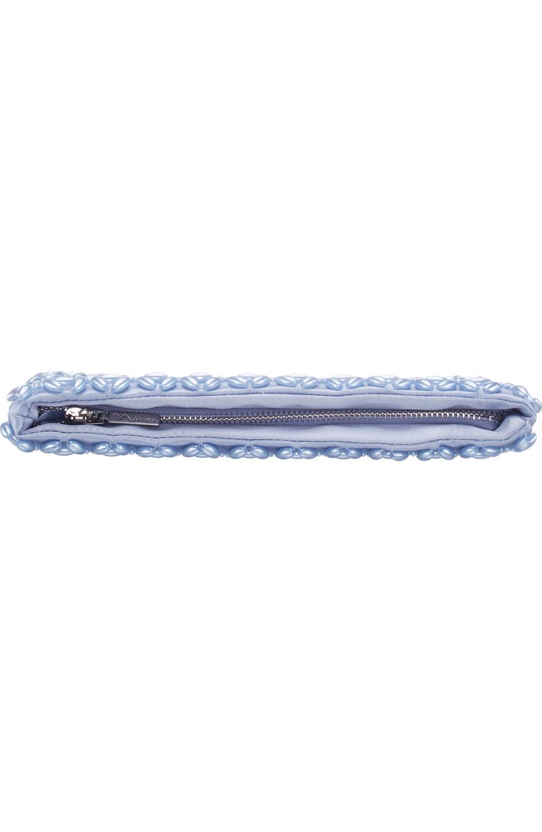 Nina Rivera Clutch, Alternate, color, Icy Blue