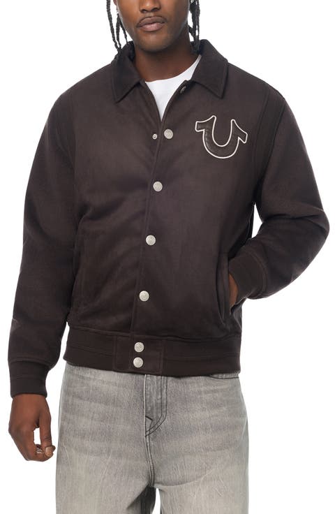 Logo Graphic Bomber Jacket